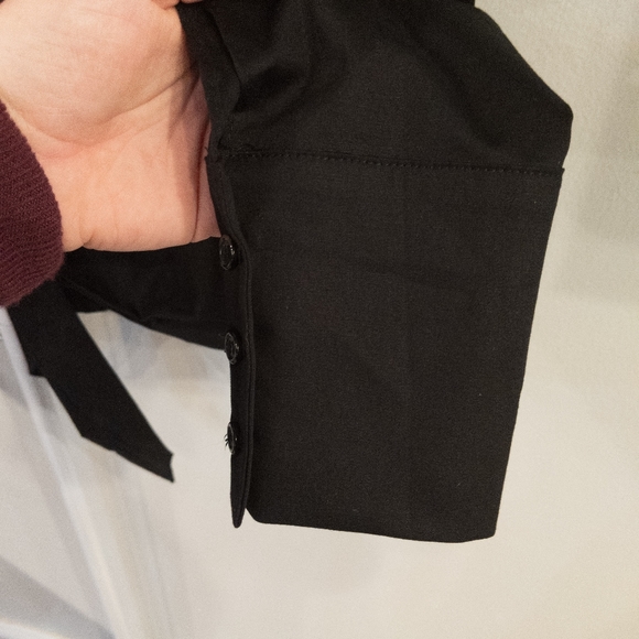 Design Lab Lord & Taylor tie front top M - Picture 4 of 7